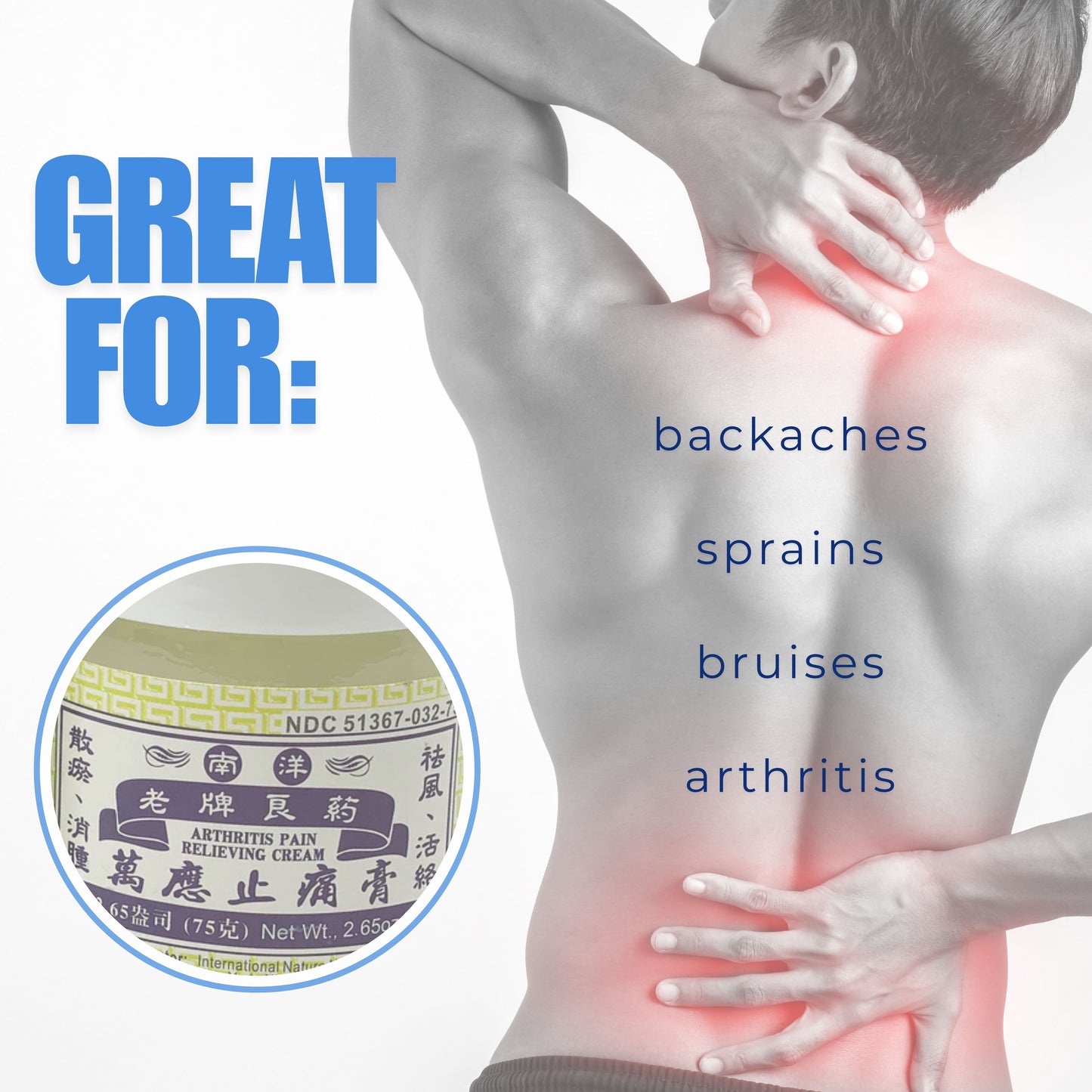 Medicated Balm - Pain Relieving Cream