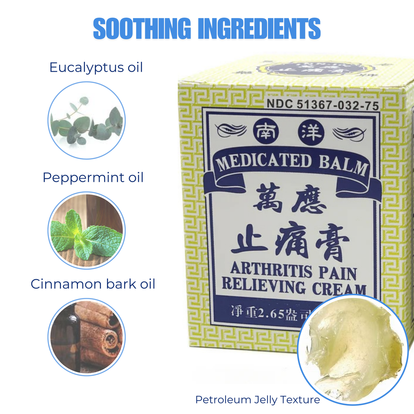 Medicated Balm -  Pain Relieving Cream